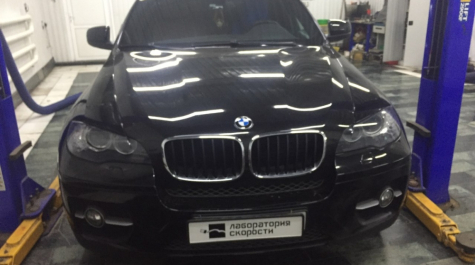 Отключение сажевого фильтра, клапана EGR и вихревых заслонок на BMW X6 3.0 245hp 2010 года выпуска