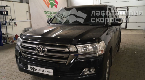 Чип-тюнинг, отключение сажевого фильтра и клапана EGR на Toyota Land Cruiser 200 4.5d 235hp 2015 года выпуска