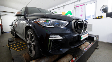 Чип-тюнинг BMW X5 G05 2018 M50d Steptronic xDrive (400 л.с.) 