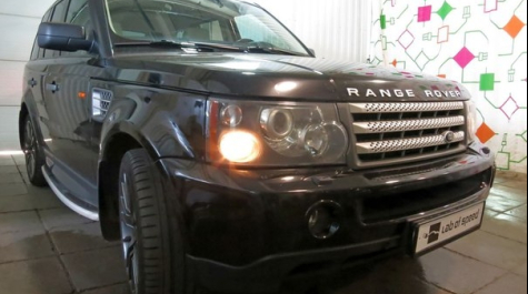 Чип-тюнинг Land Rover Range Rover Sport 4.2 Supercharged 390hp 2007 года выпуска