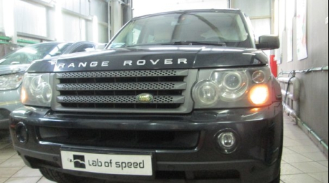 Чип-тюнинг Land Rover Range Rover 4.4 AT 300hp 2007 года выпуска