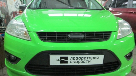 Чип-тюнинг Ford Focus II 1.4 MT 80hp 2009 года выпуска