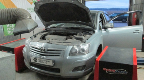 Чип-тюнинг Toyota Avensis 1.8i 129hp MT 2007 года выпуска