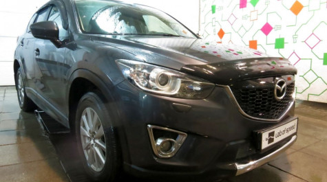 Чип-тюнинг с отключением и удалением катализаторов на  Mazda CX-5 2.0 SkyActiv 150hp 2013 года выпуска