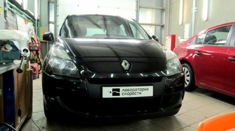 Чип-тюнинг Renault Scenic III 1.5dCI 110hp MT 2010 года выпуска