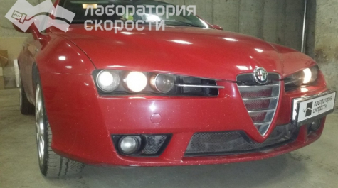 Чип-тюнинг с отключением катализаторов на Alfa Romeo Brera 3.2 JTS 260hp