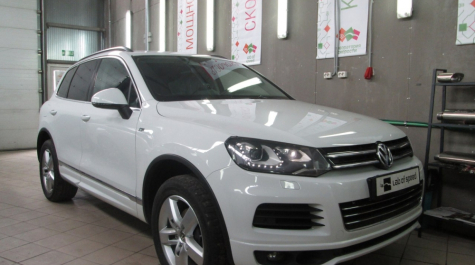 Чип-тюнинг с отключением клапана EGR на VW Touareg 3.0TDi AT 245hp 2012 года выпуска