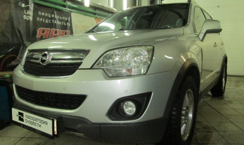 Чип-тюнинг Opel Antara 2.4 AT 167hp 2013 года выпуска