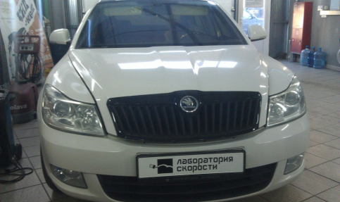 Чип-тюнинг Skoda Octavia II 1.6 AT 102hp 2013 года выпуска