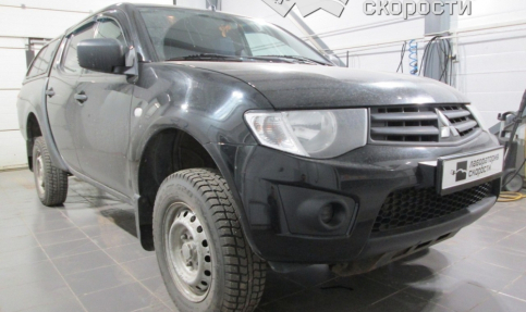 Чип-тюнинг Mitsubishi L200  2.5 DI-D 136hp 2010 года выпуска