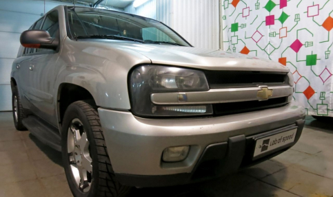 Чип-тюнинг с отключением катализаторов и клапана EGR на Chevrolet Trailblazer 4.2 L8 273hp 2005 года выпуска