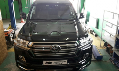 Чип тюнинг Toyota Land Cruiser 200 4.5 249hp 2016 года