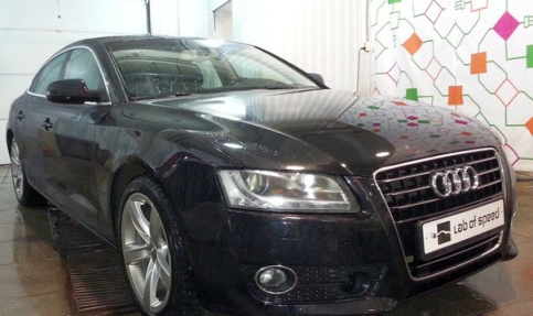 Отключение катализаторов на Audi A5 3.2 FSI 265hp 2009 года выпуска