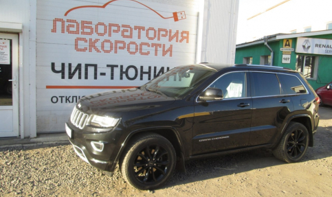 Чип-тюнинг Jeep Grand Cherokee 3.6 MT 286hp 2013 года выпуска