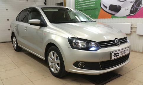 Чип-тюнинг VW Polo Sedan 1.6 105hp 2011 года выпуска