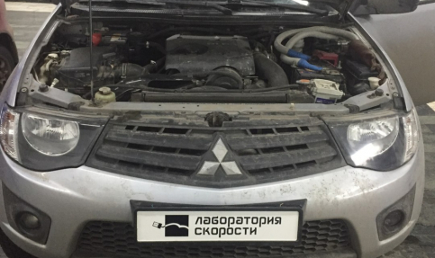 Чип тюнинг и отключение клапана EGR на MITSUBISHI L200 2.5DID 136hp 2011 года выпуска