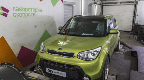 Чип-тюнинг Stage 1 дизельной KIA Soul 1.6d 2014 г.в.