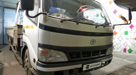  Отключение EGR на грузовике Toyota Dyna U400