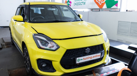 Чип-тюнинг Suzuki Swift 1.4t 140 Hp