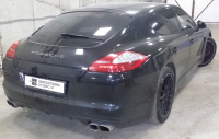 Чип-тюнинг с отключением катализаторов на Porsche Panamera Turbo 4.8 500hp (Фото 2)