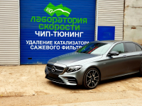 Замеры на стоке и тюнинге Mercedes E43 AMG W213 2017 401 Hp (Фото 1)